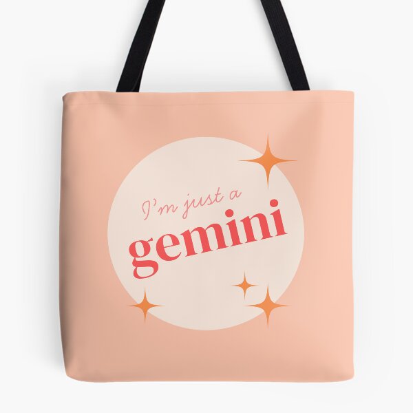 Item preview, I'm Just a Gemini - Astrology/Zodiac Sign Sticker designed and sold by JuliaLaurynArt.