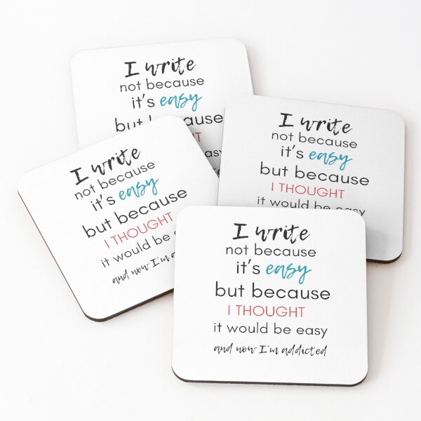 Item preview, Why I write designed and sold by TheCambrianCrew.