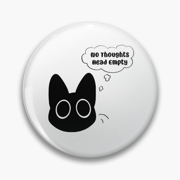 Artikelvorschau, Keine Gedanken Schwarze Katze entworfen und verkauft von KaileyJSmith.