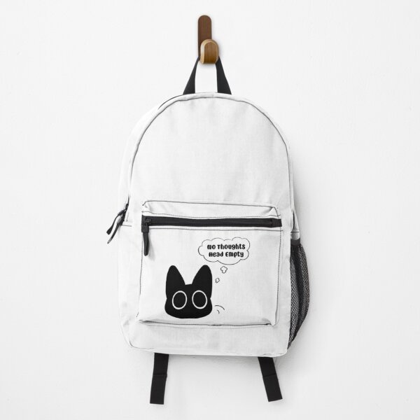 Item preview, No Thoughts Black cat designed and sold by KaileyJSmith.
