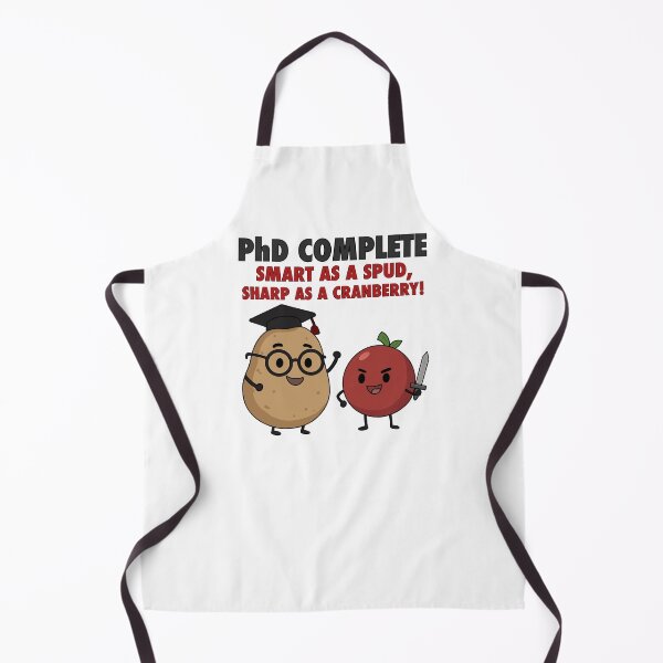 Item preview, Graduation - PHD - Potato & Cranberry - Doctor designed and sold by Noodly Doodles.