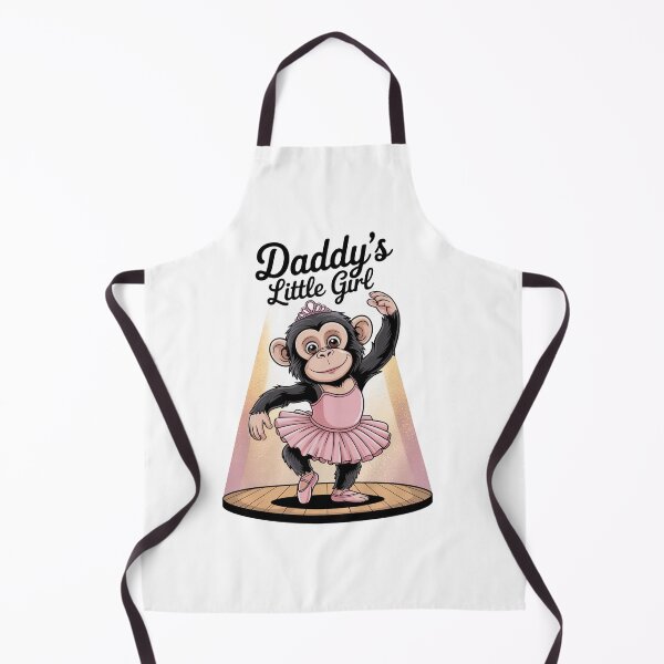 Item preview, Monkey Ballerina Daddy's Little Girl designed and sold by MonkiFlipp.