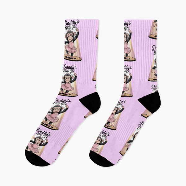 Item preview, Monkey Ballerina Daddy's Little Girl designed and sold by MonkiFlipp.