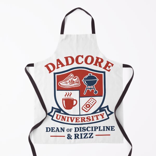Item preview, Dadcore University: Dean of Discipline & Rizz | Classic Crest Father’s Day Digital Art 2025 designed and sold by AnnDesignStudio.