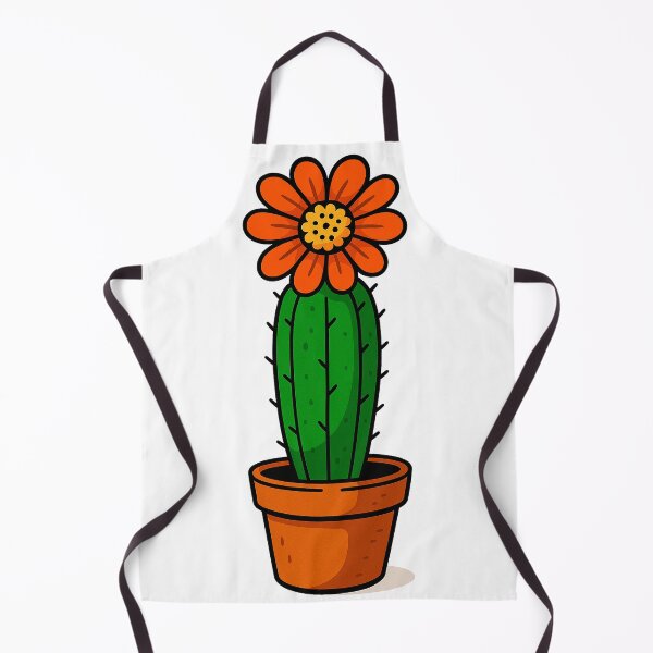 Item preview, Large cactus with orange flowers designed and sold by miguel-ozz.