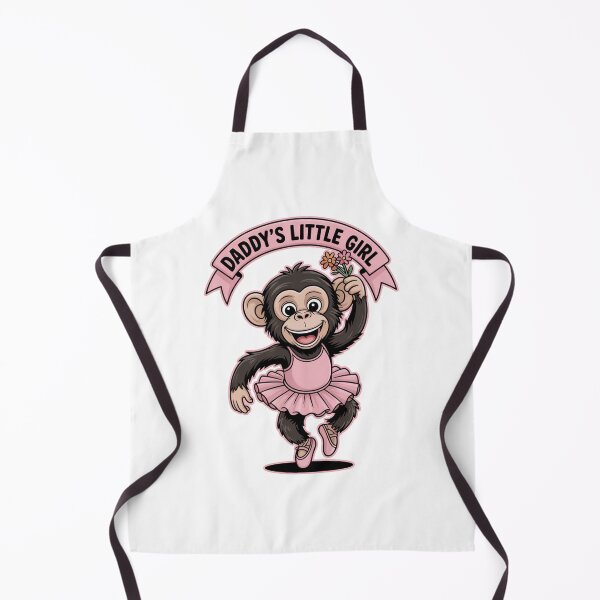 Item preview, Copy of Monkey Ballerina Daddy's Little Girl designed and sold by MonkiFlipp.