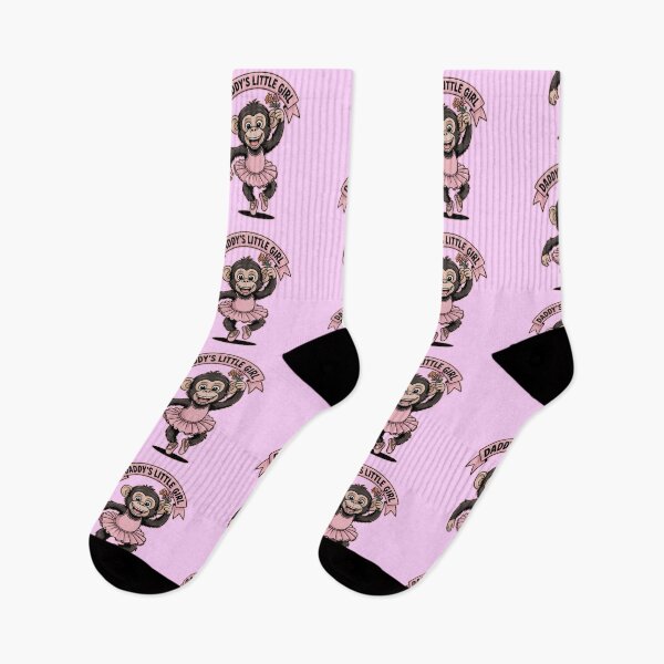 Item preview, Copy of Monkey Ballerina Daddy's Little Girl designed and sold by MonkiFlipp.