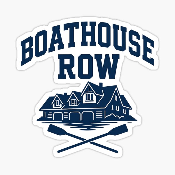 Item preview, Boathouse Row Vintage Varsity Design designed and sold by Broad.Designs .