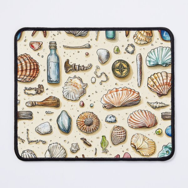 Item preview, Washed Ashore Objects in Peaceful Seaside Arrangement designed and sold by Piotrek0001.
