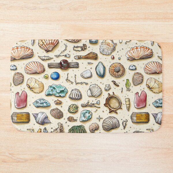Item preview, Washed Ashore Objects in Peaceful Seaside Arrangement designed and sold by Piotrek0001.
