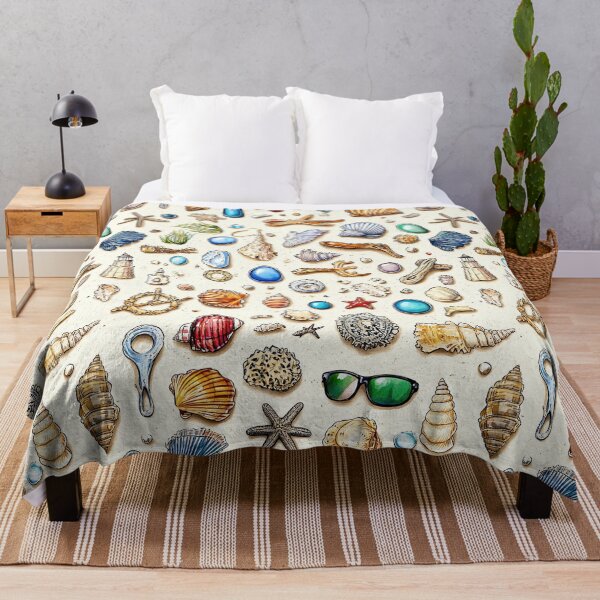 Item preview, Seashell Study with Pebbles, Glass and Coral designed and sold by Piotrek0001.