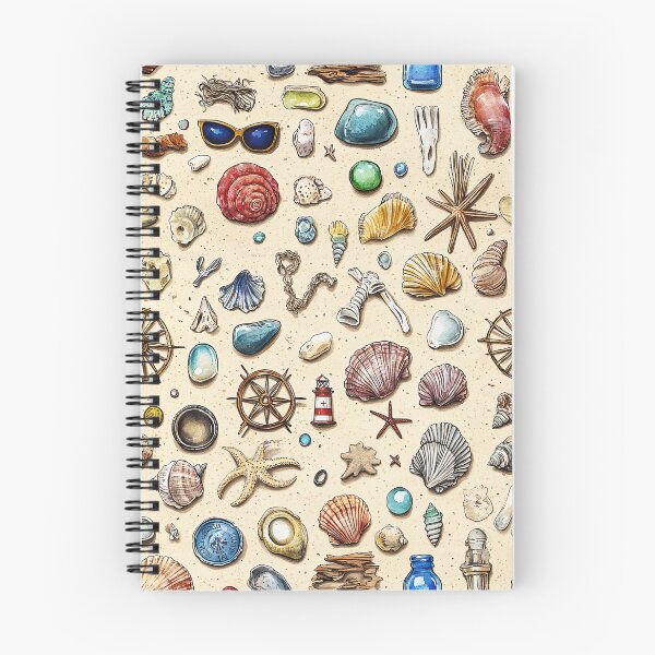 Item preview, Tidepool Objects in a Stylized Ocean Display designed and sold by Piotrek0001.