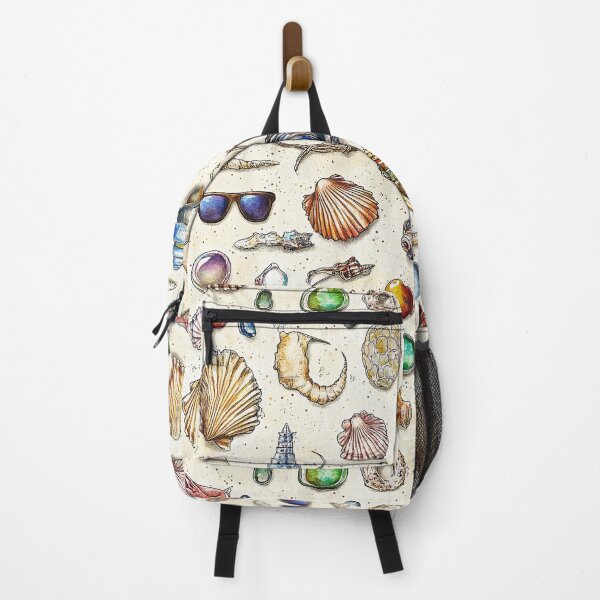 Item preview, Nautical Fragments Found on Calm Shoreline Scene designed and sold by Piotrek0001.
