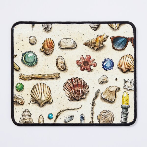 Item preview, Beach Discovery Layout with Sea Glass Accents designed and sold by Piotrek0001.