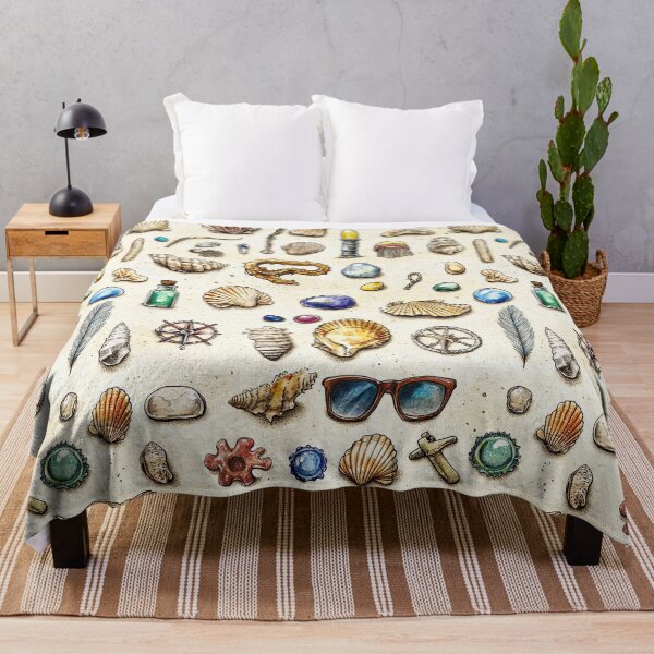 Item preview, Beach Discovery Layout with Sea Glass Accents designed and sold by Piotrek0001.