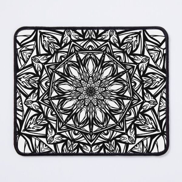 Item preview, Mandala "Floral Shadow" full page  designed and sold by Soelly.