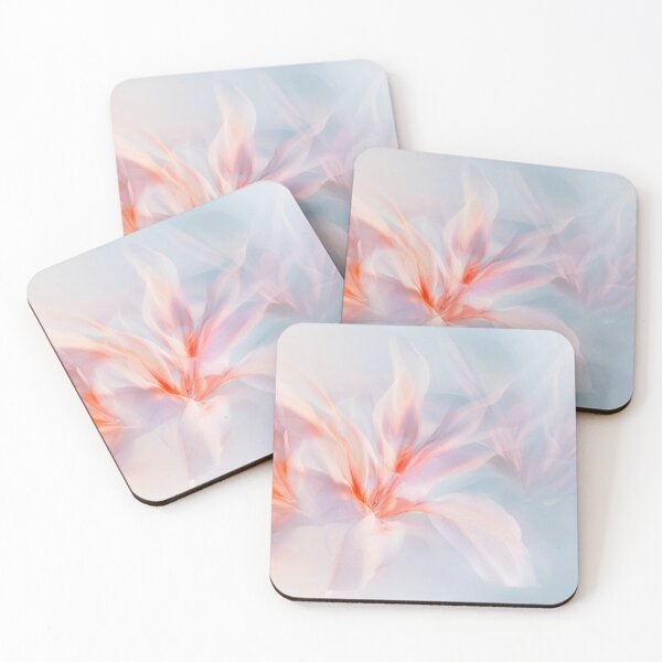 Item preview, Soft light floral abstract designed and sold by anytka.
