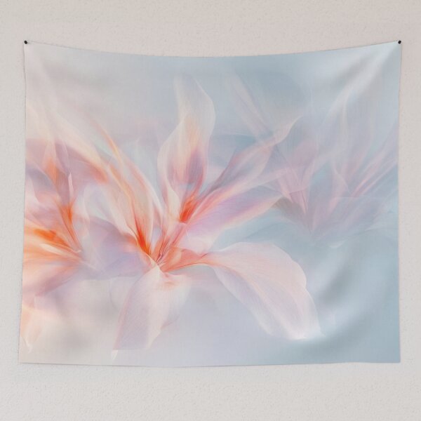 Item preview, Soft light floral abstract designed and sold by anytka.