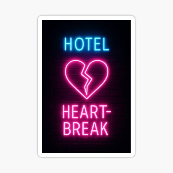 Artikel-Vorschau von Heartbreak Hotel: Willkommen, gebrochene Herzen, designt und verkauft von Tololon.