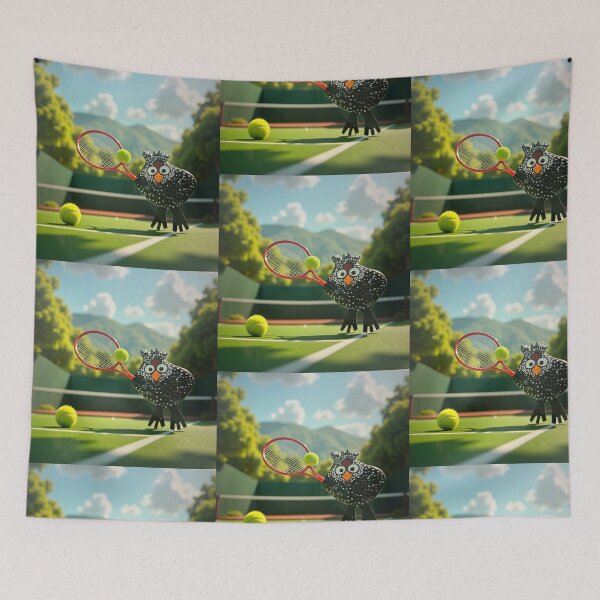 Item preview, Chicken playing tennis  designed and sold by Lauracolleen3.
