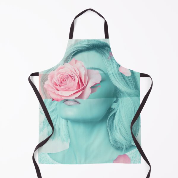 Item preview, Woman with rose effect and petals designed and sold by anytka.