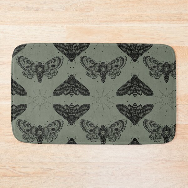 Item preview, Death's-Head Hawk Moth designed and sold by WyrdandWoven.