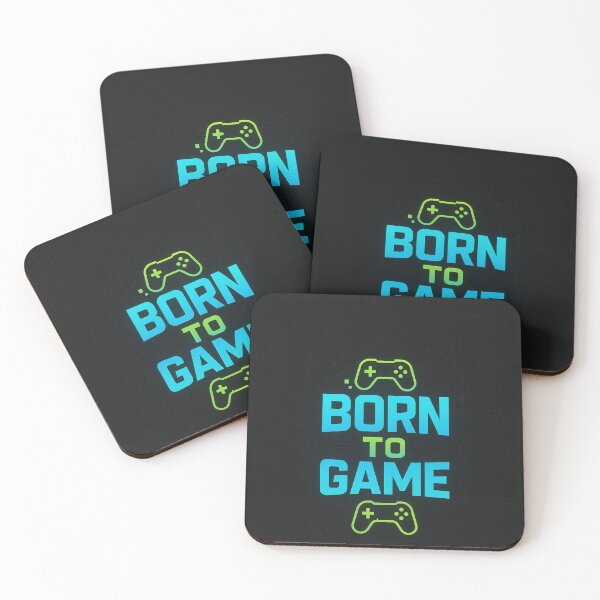 Item preview, Born to Game – Dynamic Gamer Typography Design designed and sold by PrometheusStyle.