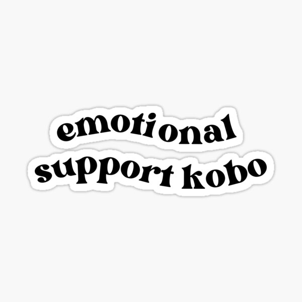 Artikel-Vorschau von Emotionale Unterstützung Kobo, designt und verkauft von Fiona Holland.
