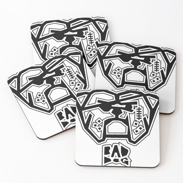 Item preview, Bad Dog Logo black and white outline designed and sold by baddogboards.