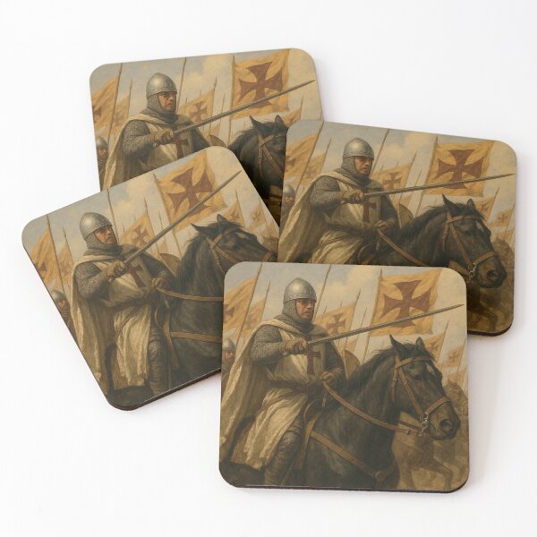Item preview, Crusader on Horse designed and sold by historyandmore.