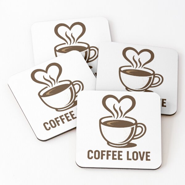 Item preview, coffee love designed and sold by M4K3RB0T.