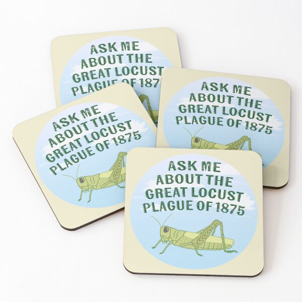 Item preview, Ask Me About Locusts designed and sold by Sydney Mills.