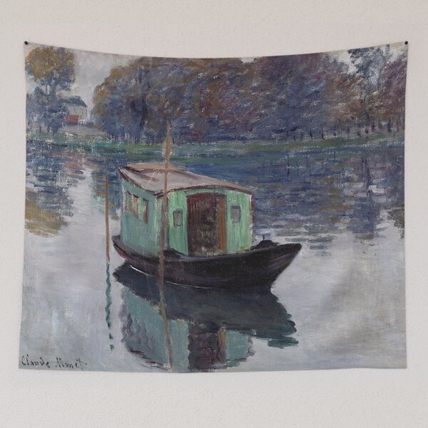 Item preview, Claude Monet's " The Studio Boat" (Le Bateau-atelier) 1875 designed and sold by stevepmp.