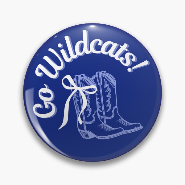 Vista previa del artículo con la obra «Pin/pegatina del día del partido de los Kentucky Wildcats», diseñado y vendido por 11DesignsByC.