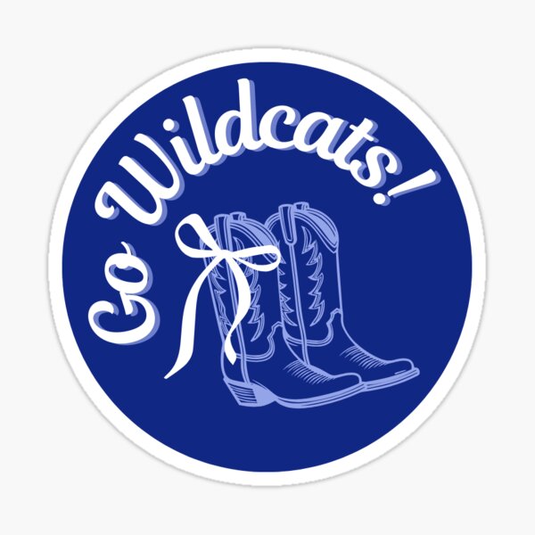 Item preview, kentucky wildcats gameday pin/sticker designed and sold by 11DesignsByC.