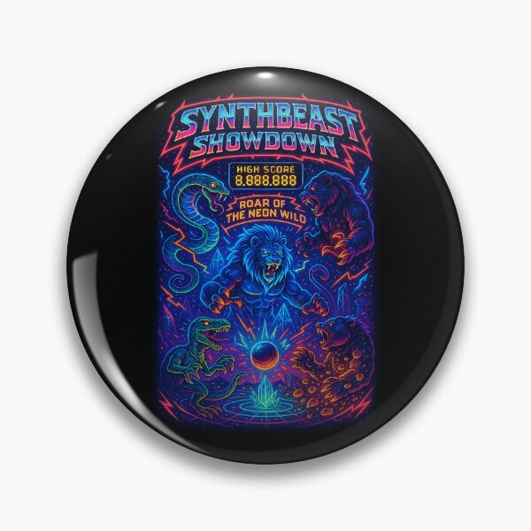 Item preview, Animal Warriors in Neon Pinball designed and sold by Fandom Threads.