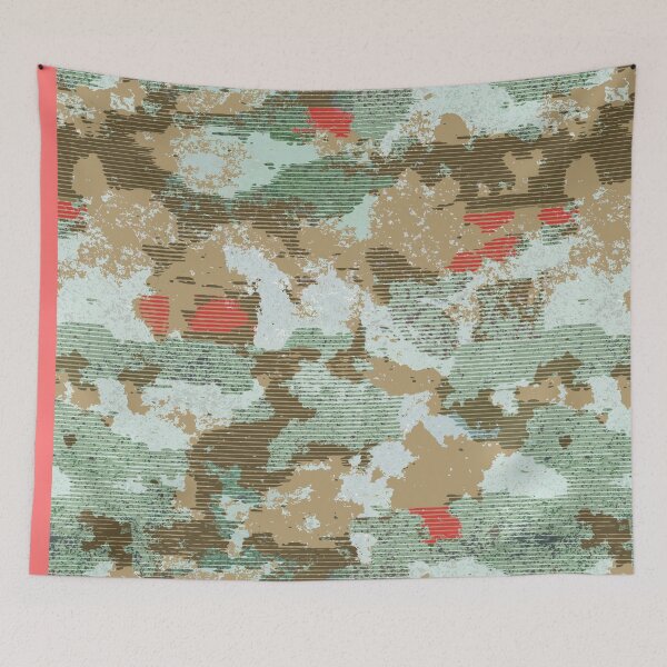 Item preview, Camouflage stripes green designed and sold by Alessandro Remo Mazzoni Remotextiles.