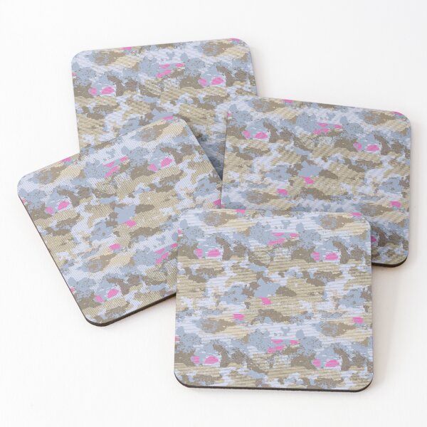 Item preview, Camouflage stripes brown pink designed and sold by Alessandro Remo Mazzoni Remotextiles.