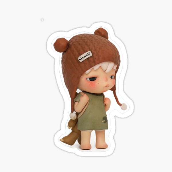 Vista previa del artículo con la obra «pegatina de peluche», diseñado y vendido por ancientfish22.