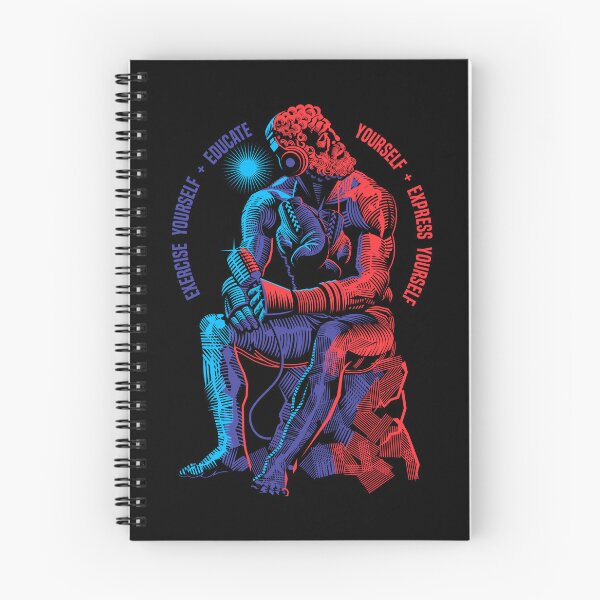 Item preview, Exercise Yourself Educate Yourself Express Yourself  designed and sold by Vector-Artist.