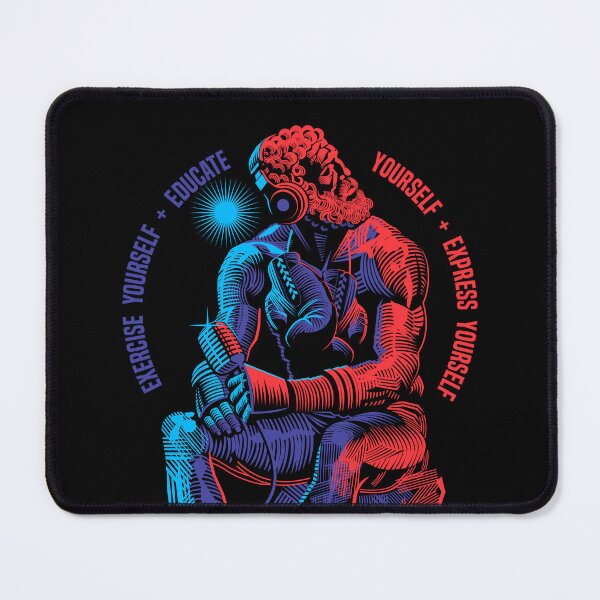 Item preview, Exercise Yourself Educate Yourself Express Yourself designed and sold by Vector-Artist.