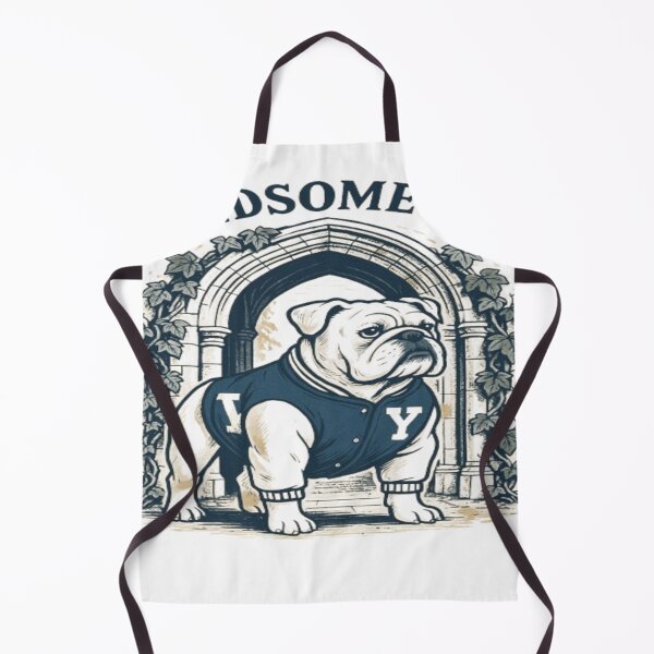 Item preview, Handsome Dan Yale Mascot Vintage Tee, Yale mascot shirt, Handsome Dan vintage, Ivy League bulldog, Yale University apparel, Yale alumni gift, bulldog sweater art, Yale sports spirit, live mascot NCAA designed and sold by TulipsArtDesigns .