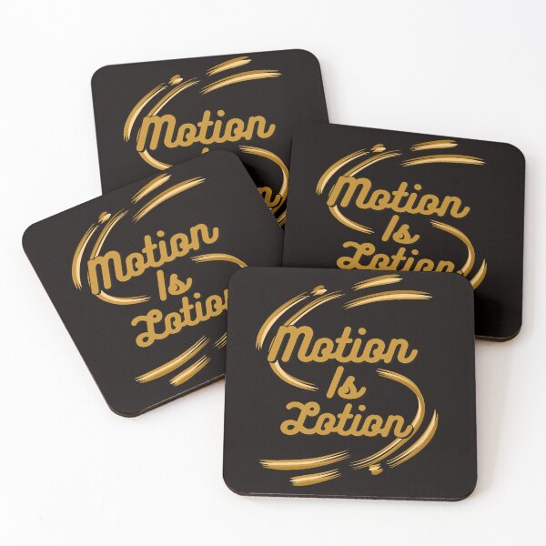 Item preview, Motion is Lotion Gold designed and sold by Ruthanndesigns.