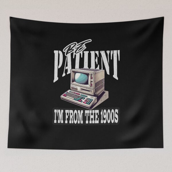Item preview, Retro computer design - 80s 90s PC graphics - vintage nerd geek motif designed and sold by KolbaVison.