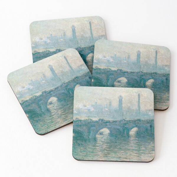 Item preview, Waterloo Bridge, Grey Weather by Claude Monet designed and sold by stevepmp.