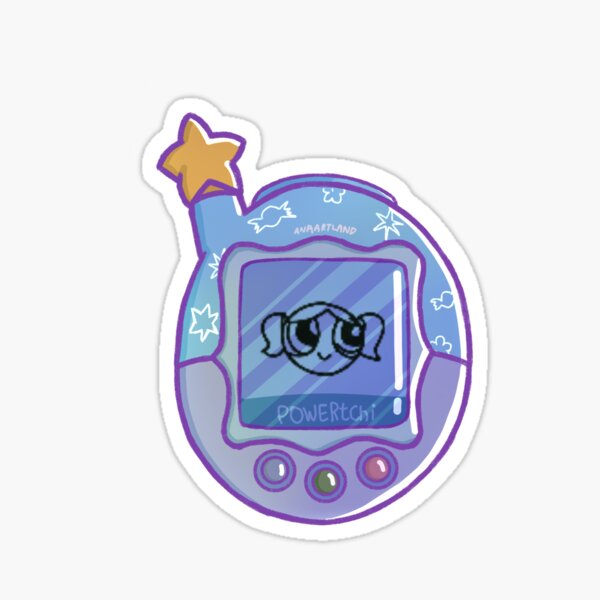 Item preview, Bubbles Tamagotchi - Powerpuff Girls designed and sold by Ana Brito.