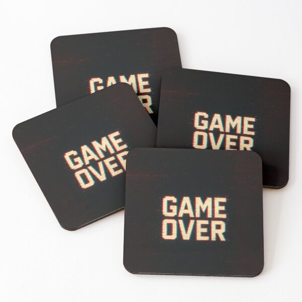 Item preview, Game Over – Retro Arcade Style Gaming Design designed and sold by PrometheusStyle.