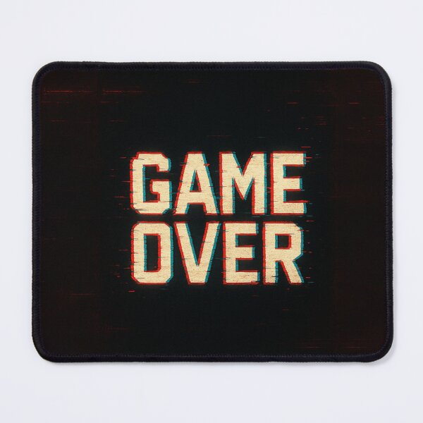 Item preview, Game Over – Retro Arcade Style Gaming Design designed and sold by PrometheusStyle.