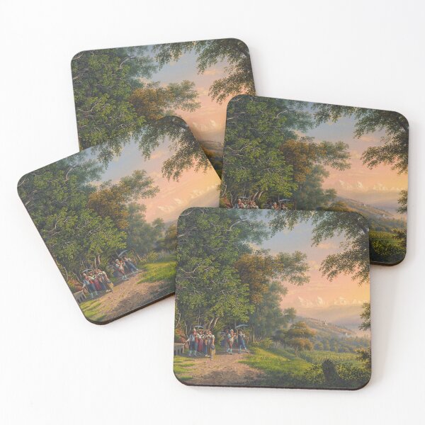 Item preview, Walking in a Swiss Forest designed and sold by 19th Century in Color.