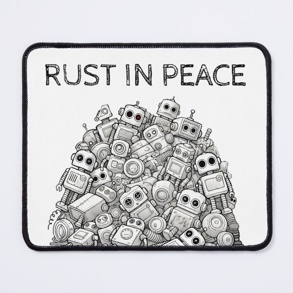 Item preview, Rust In Peace designed and sold by 300Spikes.